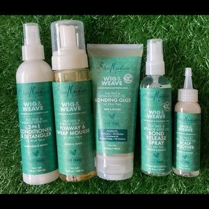 NWT Shea MOISTURE LOT Of (5) FOR WIGS & WEAVES